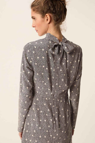 DES PETITS HAUTS - Satynette Dress - Coeur