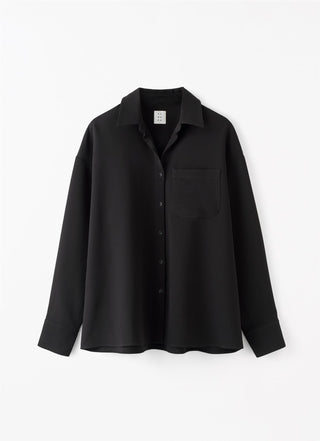 ALMADA LABEL - Finn Crepe Shirt - Black