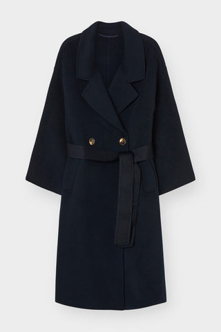 THE CURATED - The London Coat - Navy (pre-order)