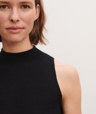 BOMPARD - Plain Knit Top - Noir