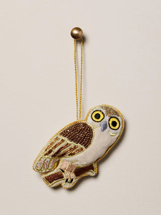 CHEHOMA - Hanging Embroidered Owl
