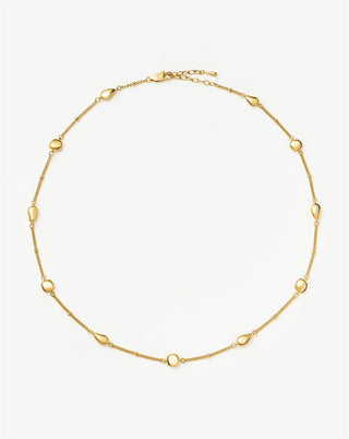 MISSOMA - Molten Teardrop Multi Charm Necklace