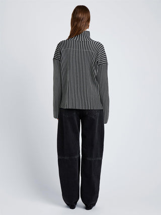PROENZA SCHOULER - Elysia Sweater - Black/White