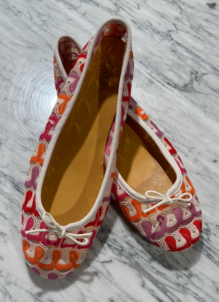 Lolo Ballerina - Capri Voile Mesh - Fresa