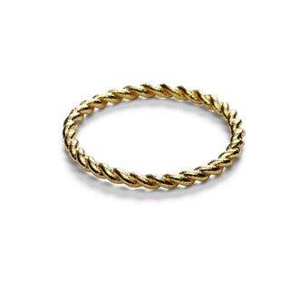 ANNI LU - Twisted Ring - Gold