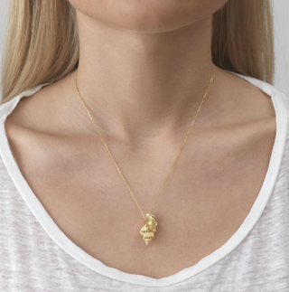 ANNI LU - Nui Seashell Necklace - Gold