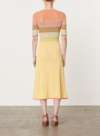VANESSA BRUNO - Coronille Dress - Multicolor