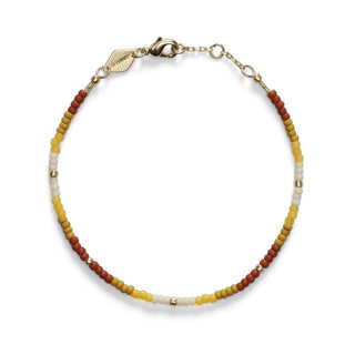 ANNI LU - Tie Dye Bracelet - Golden Amber