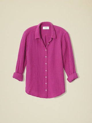 XIRENA - Scout Shirt - Purple Wine