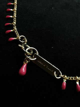 ISABEL MARANT JEWELRY - Casablanca Necklace - Neon Pink