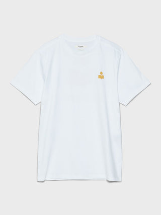 ISABEL MARANT ÈTOILE - Zewel Tee Shirt - Ochre/White