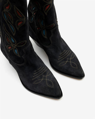 ISABEL MARANT ÈTOILE - Denvee Boots - Faded Black