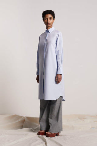 MARK TAN - Devi Shirt Dress - Light Blue