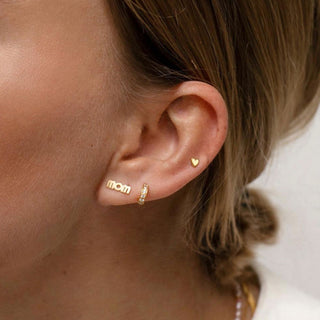 STINE A - Wow Mom Earring Gold