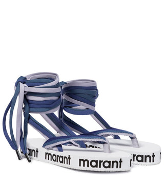 SEASONAL SALE - Isabel Marant Ètoile Tuoni Sandals - Blue