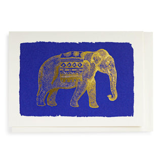 Archivist - Printed Card - Blue Elephant