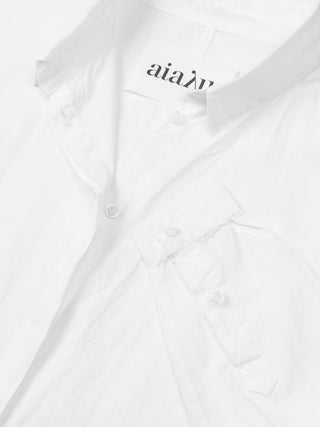 AIAYU - Shirt Dress - White