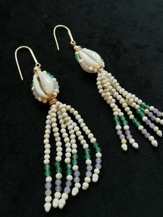 ISABEL MARANT JEWELRY - Earrings Seashell Pearl - Ecru