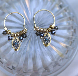 5 OCTOBRE - Maxy Earrings - Turquoise