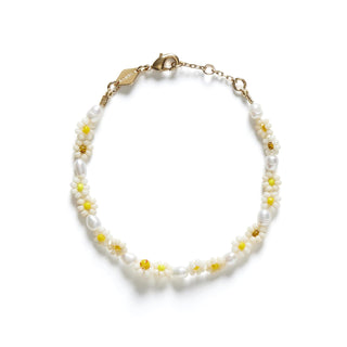 ANNI LU - Daisy Flower Bracelet - Gold