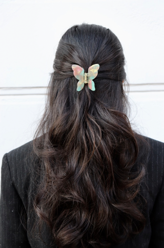 Pico Copenhagen - Butterfly Claw - Beige Shimmer