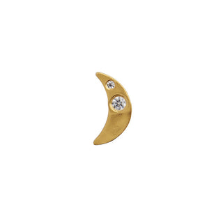 STINE A - Petit Bella Moon Earring - Gold