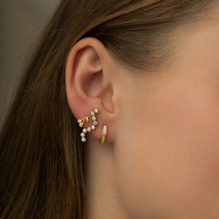 STINE A - Petit Cherry Earring - Gold