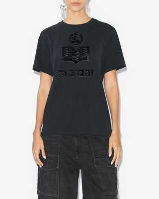 ISABEL MARANT ÈTOILE - Zewel Cotton Tee Shirt - Black