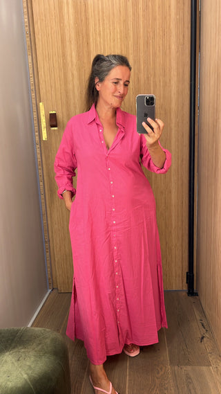 XIRENA - Boden Dress - Magenta Pink