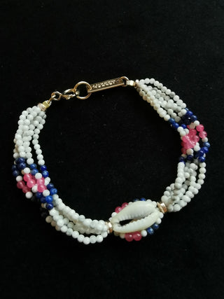 ISABEL MARANT JEWELRY - Bracelet Seashell Pearl - White/Pink