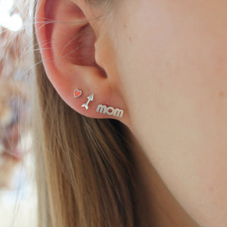 STINE A - Wow Mom Earring Silver