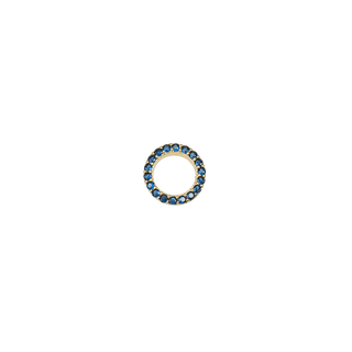Emilia by Bon Dep - Medium Ring Charm - Navy