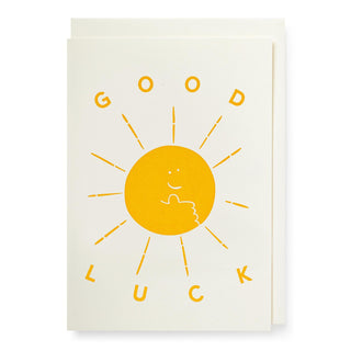 Archivist - Printed Card - Good Luck Sun