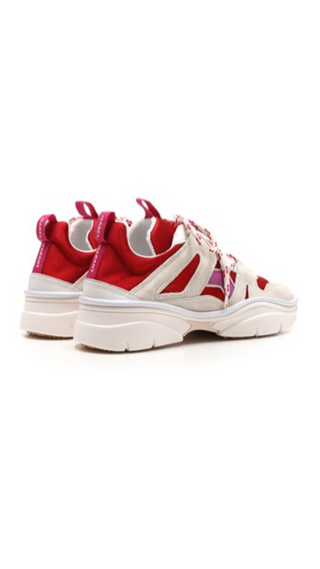 ISABEL MARANT ÈTOILE - Kindsay Sneakers - Red/Pink