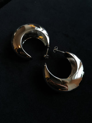 ISABEL MARANT JEWELRY - Chunky Hoops - Silver