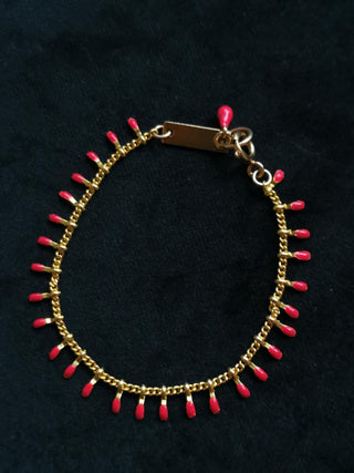 ISABEL MARANT JEWELRY - Casablanca Bracelet - Neon Pink