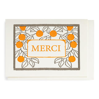 Archivist - Printed Card - Merci Oranges