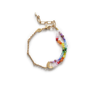 ANNI LU - Double Rainbow Bracelet - Gold