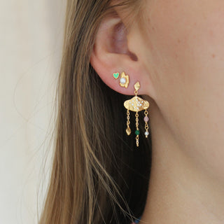 STINE A - Ile De LAmour With Dancing Stones Earring