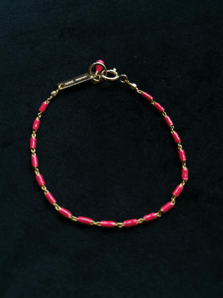 ISABEL MARANT JEWELRY - Bracelet Pearl - Neon Pink