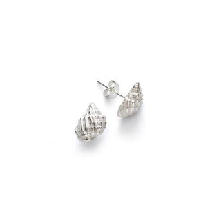 ANNI LU - Conch Shell Earrings (pair) - Silver
