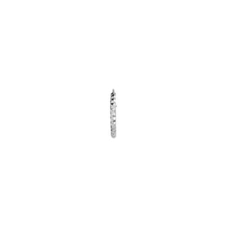 STINE A - Petit Tinsel Creol Earring - Silver