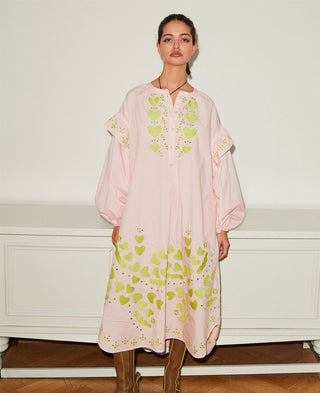 SISSEL EDELBO - Elisabeth Organic Cotton Dress - Cherry Blossom
